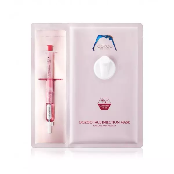 Маска с энзимами для интенсивного сияния THE OOZOO FACE IN-SHOT MASK ILLUMINATION